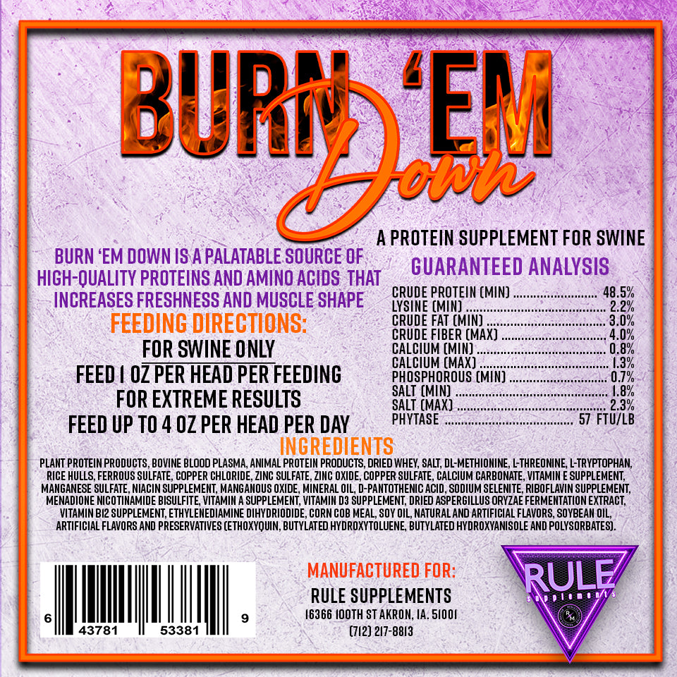 Burn Em' Down