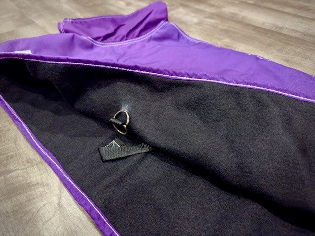 Goat Fleece Lined Blanket