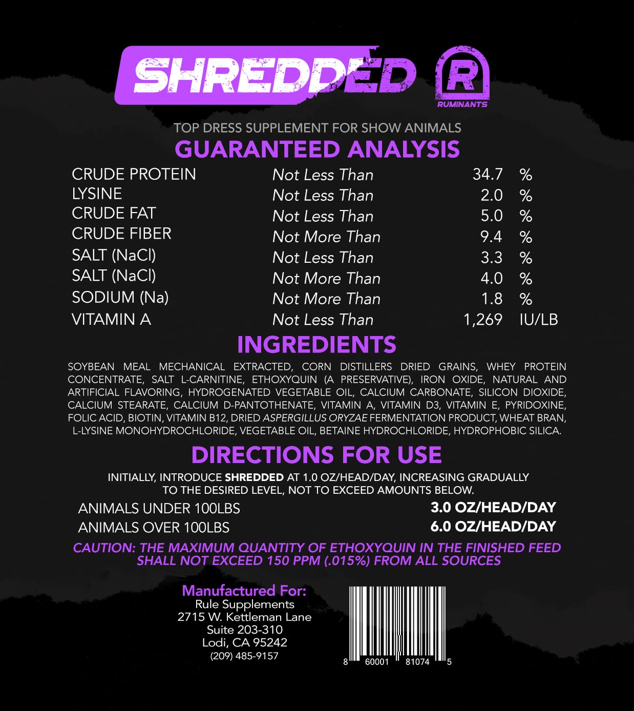 Shredded R