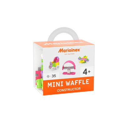 Marioinex Mini Waffle Constructor Assorted- 35 PCS