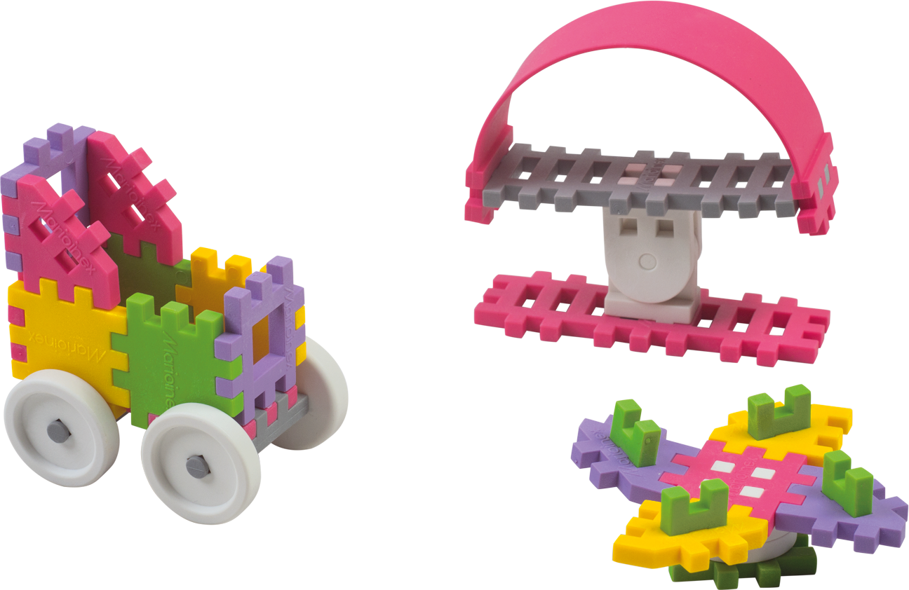 Marioinex Mini Waffle Constructor Assorted- 35 PCS