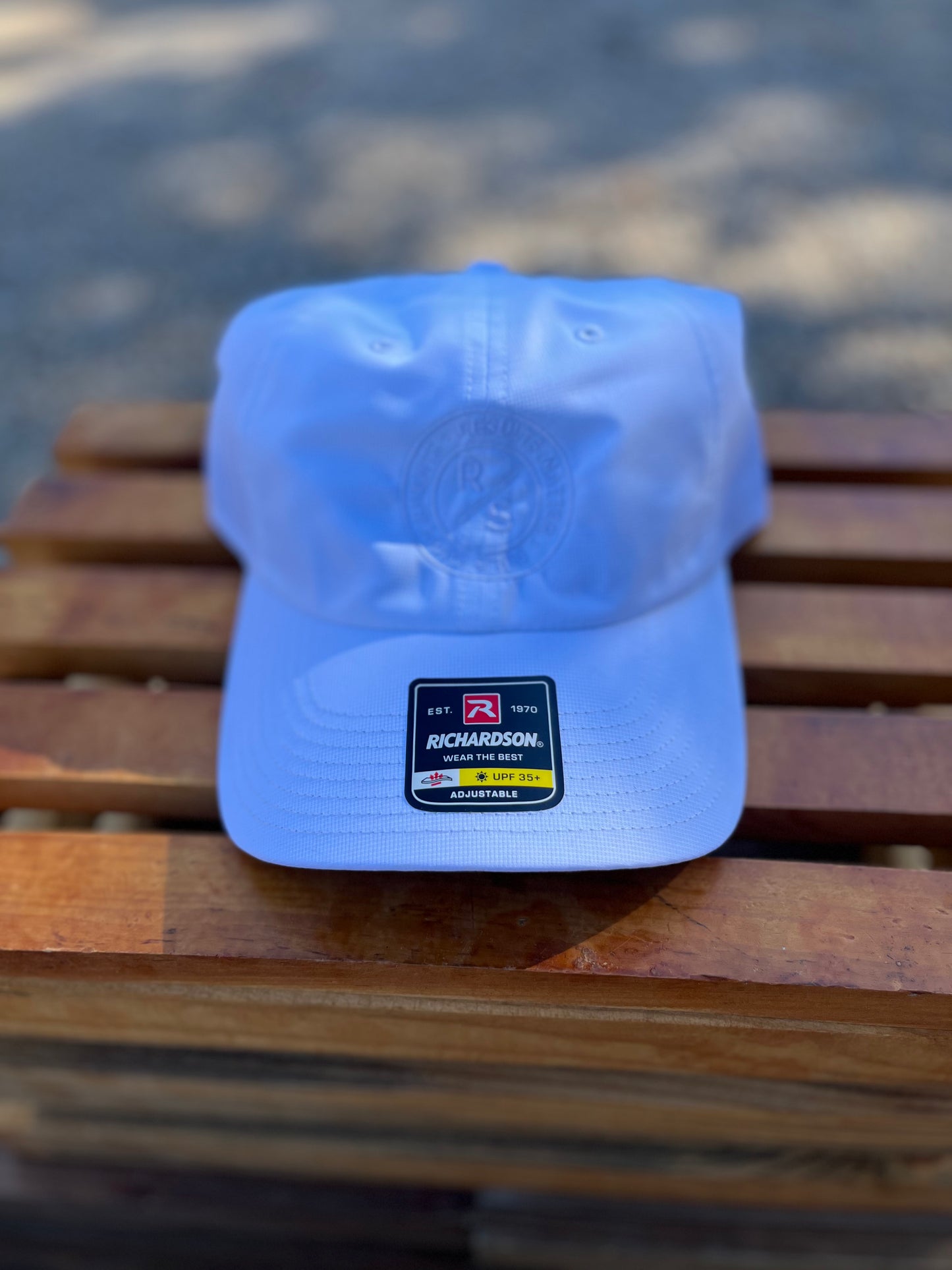 Rule Supplements White Hat with White Stitching