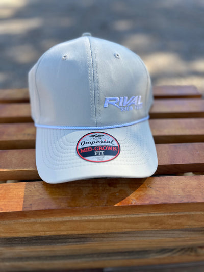 Rival Hat Cream with White Stitching
