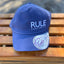 Rule Supplement Women's Hat Blue with White Stitching and Cheetah inside