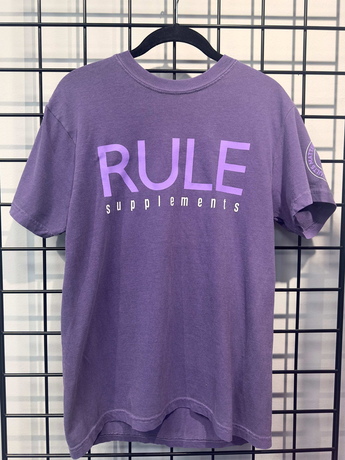 Rule Supplements Purple Tee