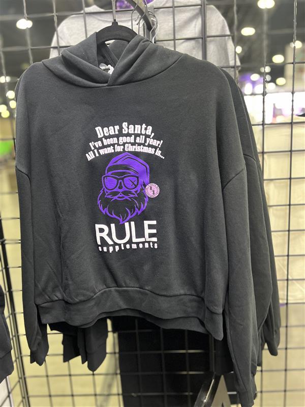 Women's Crop Fit Dear Santa Hoodie