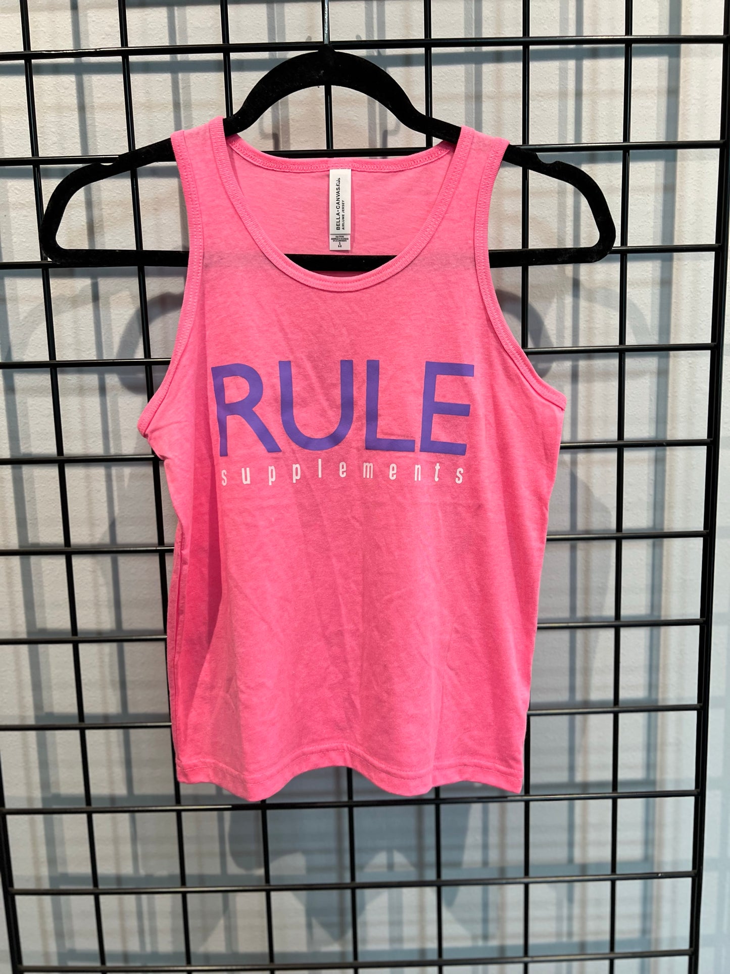 YOUTH neon pink tank