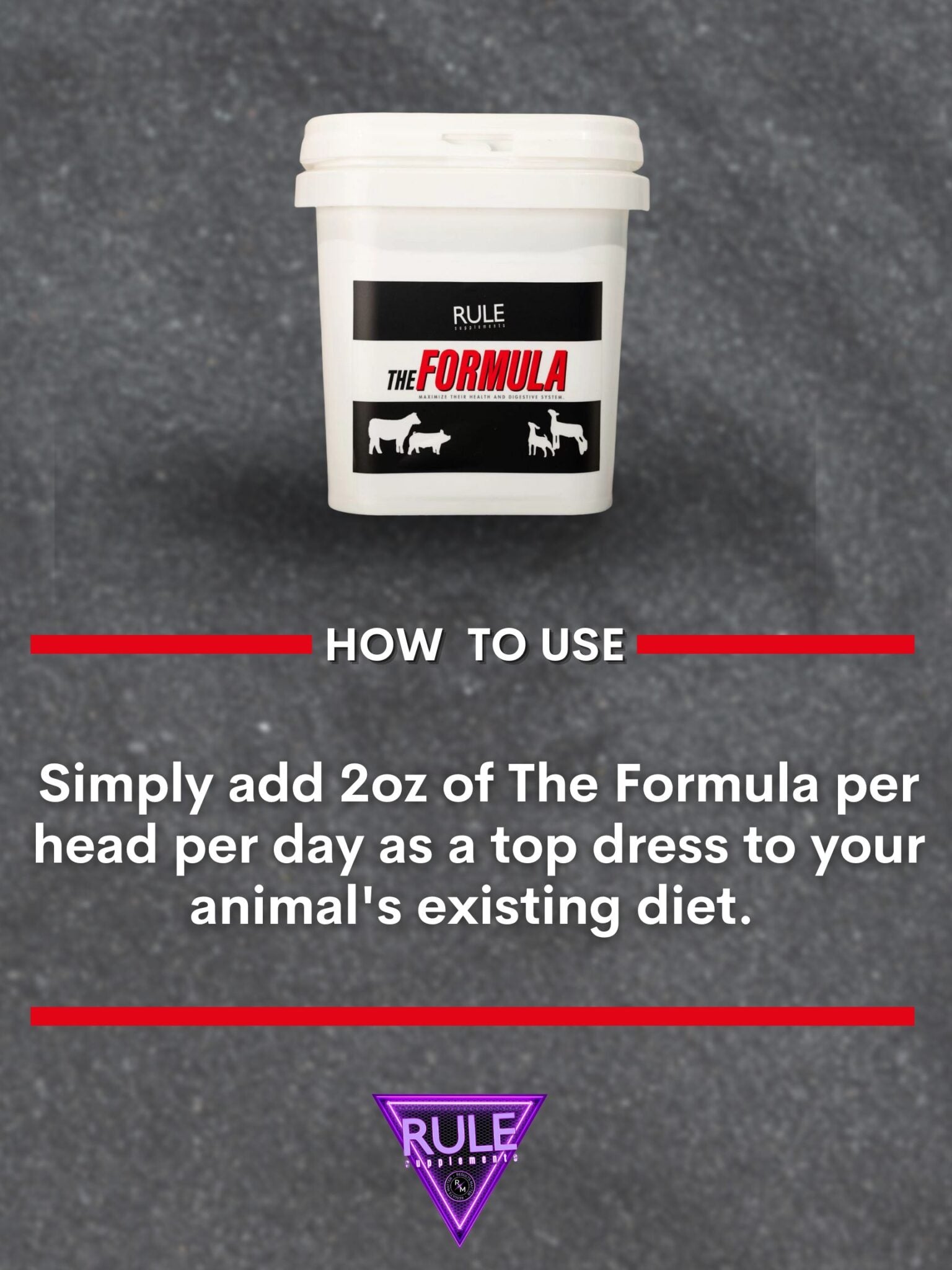 HOW TO USE The Formula